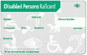 disabled persons railcard