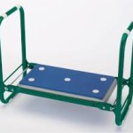 Folding seat and kneeler