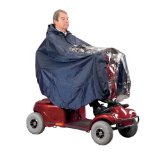 Mobility scooter waterproof cape