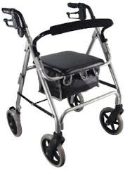 aluminium rollator by Aidapt