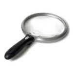 Hand Held 5 Inch Round Lighted Magnifier