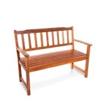 Traditional 2 Seater Wooden Garden Bench