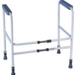 Toilet Frame with Adjustable Height and Width