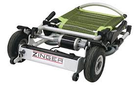 Zinger battery powered lightweight wheelchair