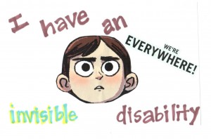 An invisible physical disability