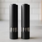 LARS NYSØM Electric Salt and Pepper Grinder Set, Beauty in Simplicity
